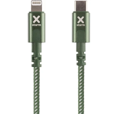 Afbeelding van Xtorm Original USB C to Lightning Cable Green (1m) Kampeerspullen