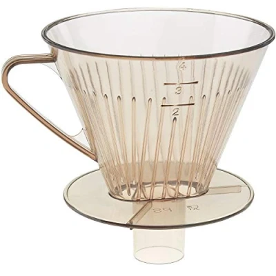Afbeelding van Westmark koffiefilter met trechter uit kunststof transparant 16x13.4x13.5cm