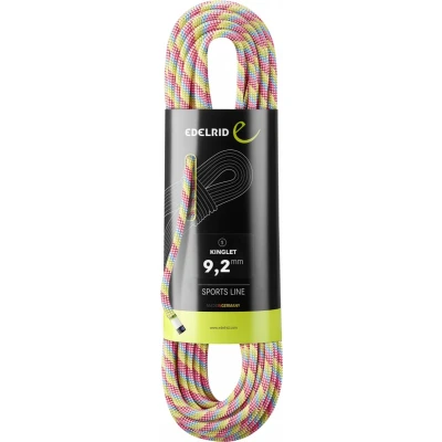 Afbeelding van Edelrid Kinglet 9.2 klimtouw met zuurstok design 50M