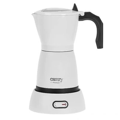 Afbeelding van Camry CR 4415w koffiezetapparaat wit/zwart 6 kopjes