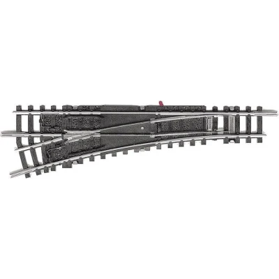 Afbeelding van N Minitrix rails T14938 Wissel, Links 112.6 mm 15 362.6 1 stuk(s)