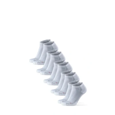 Afbeelding van Danish Endurance LONG Distance Running Lowcut 5 PACK Enkelsokken, Maat: 39 42, White