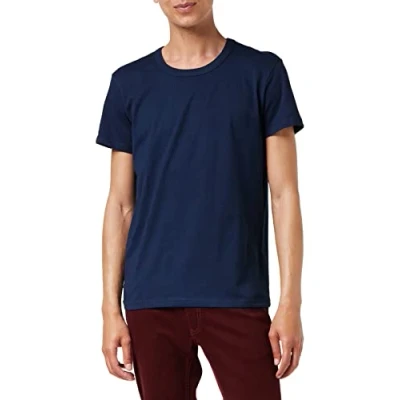 Afbeelding van Stedman Apparel Heren Ben Crew Neck/ST9000 Premium Regular Fit klassiek T shirt met korte mouwen, Jachthaven Blauw, XXL