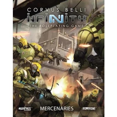 Afbeelding van Modiphius Infinity War Market: The Mercenaries Sourcebook Role Playing Game RPG English