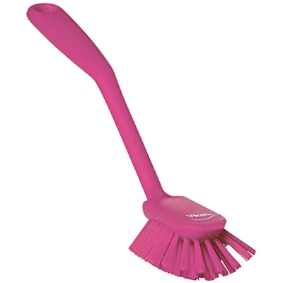 Afbeelding van Vikan Vaatwasborstel 28cm Roze