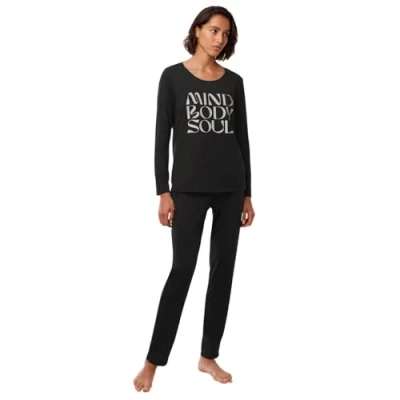 Afbeelding van Triumph Dames Pk LSL X Pajama Set, zwart, 40