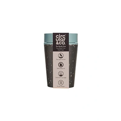 Afbeelding van Circular&amp;Co. Circular Cup 227 ml Zwart/Blauw
