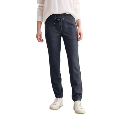 Afbeelding van Cecil Casual FIT Broek, Dames, Maat: XXLx30, Blau