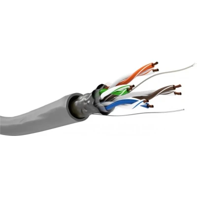 Afbeelding van F/UTP kabel op rol 100 m Goobay