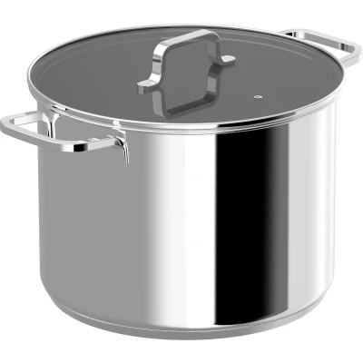 Afbeelding van DiNA Kookpot met deksel Helix Ø 26x19cm Metaal PFAS vrij