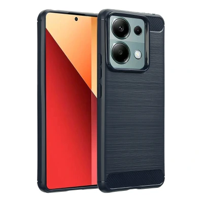 Afbeelding van Xiaomi Redmi Note 13 Pro (5G) Hoesje Siliconen en TPU (zacht) imoshion Softcase/Backcover Donkerblauw Telefoonhoesje