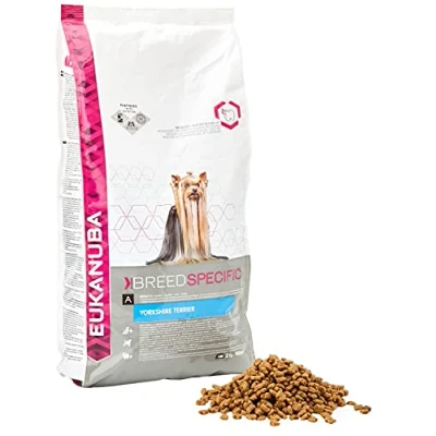 Afbeelding van 4x Eukanuba Dog Adult Yorkshire Terrier Kip 2 kg