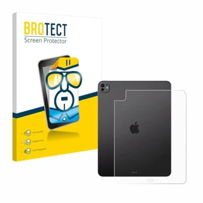 Afbeelding van BROTECT Screenprotector voor Apple iPad Pro 13&quot; 2024 (Achterkant) Folie Beschermfolie transparant