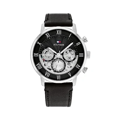 Afbeelding van Tommy Hilfiger Chronograaf, Heren, Maat: One Size, Black
