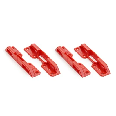 Afbeelding van WFix L BOXX houder rood voor Bosch Sortimo SAFE zekering fixatie 4 houders om vast te schroeven alle gereedschapskoffers