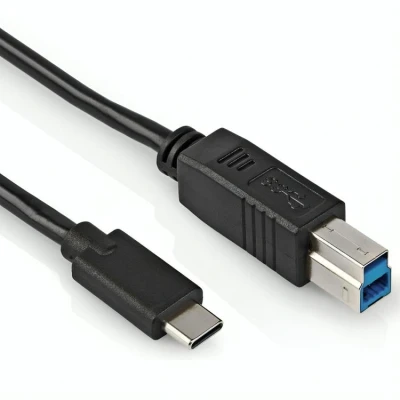 Afbeelding van USB C naar B kabel Allteq