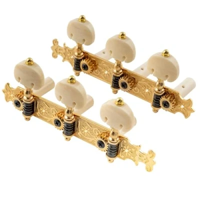 Afbeelding van Musiclily Pro 3L3R Bouchet stijl Gitaar Tuners Stemmechanieken Set voor Klassieke Gitaar,Goud