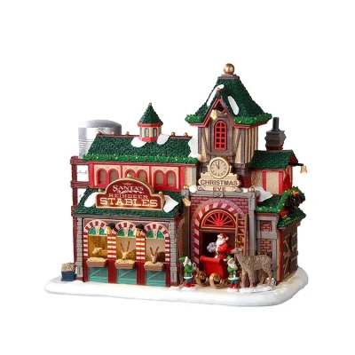 Afbeelding van Santa&#039;S Reindeer Stables B/O (4.5V) LEMAX