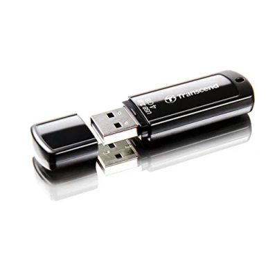 Afbeelding van Transcend JetFlash® 350 USB stick 4 GB Zwart TS4GJF350 2.0