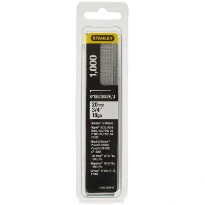 Afbeelding van Stanley nagels 20mm type J 1 SWKBN075T (Per 1000 stuks)