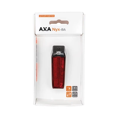 Afbeelding van Axa Nyx auto off spatbord achterlicht BikeTotaal.nl Zwart