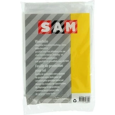 Afbeelding van sam extra sterke afdekfolie ldpe transparant 4 x m