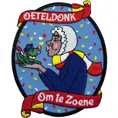 Afbeelding van Fjesta© Oeteldonk embleem Dame om te zoene