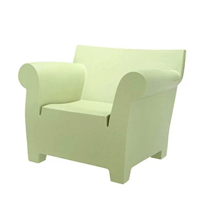 Afbeelding van Kartell Bubble Club Stoel Fauteuil Groen