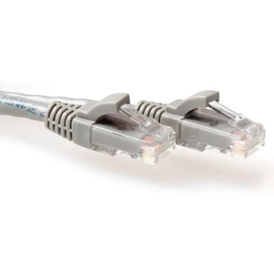 Afbeelding van ACT IB3020 U/UTP CAT6A Patchkabel Snagless RJ45 Connectoren Grijs 20 meter