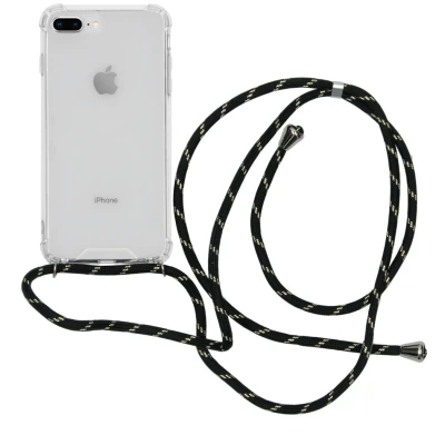 Afbeelding van Apple iPhone 8 Plus Hoesje Kunststof imoshion Hardcase/Koordhoesje/Backcover Transparant Telefoonhoesje