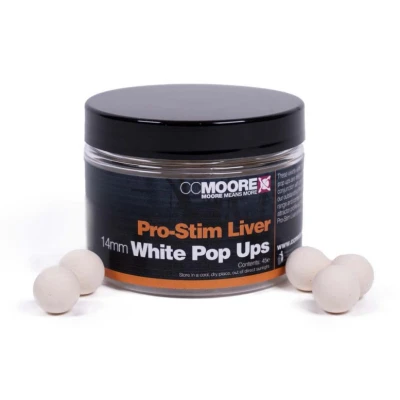Afbeelding van CC Moore Pro Stim Liver White Pop Ups 14mm