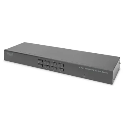 Afbeelding van Digitus DS 12910 KVM switch Rack montage Zwart