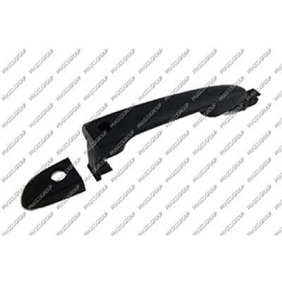 Afbeelding van PRASCO MZ3098044 Deurgrepen Buiten, Links voor Met grondlaag MAZDA: 2 Hatchback (DE, DH) 1.5 MZR, 1.3 1.3, 1.5, 1.4 MZR CD, 1.6 MZ CD 2007 2015