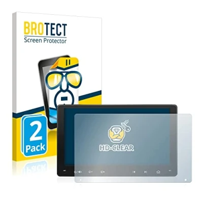 Afbeelding van BROTECT Screenprotector voor Atoto A6 PF 9 Zoll Folie Beschermfolie transparant (2 Stuks)