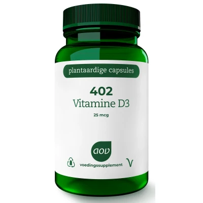 Afbeelding van 402 Vitamine D3 25 mcg Aov