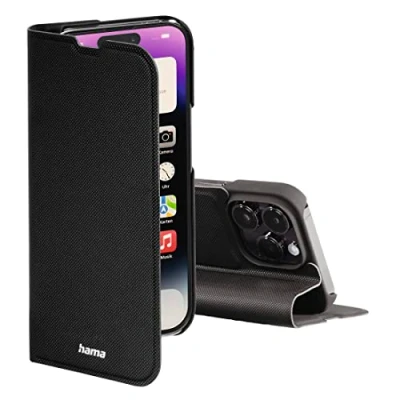 Afbeelding van Hama Booklet Slim Pro Voor Apple Iphone 14 Zwart