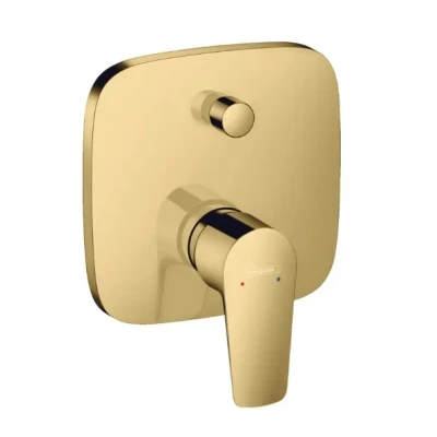 Afbeelding van Hansgrohe Talis E 1 greeps badmengkraan afbouwdeel Polished Gold