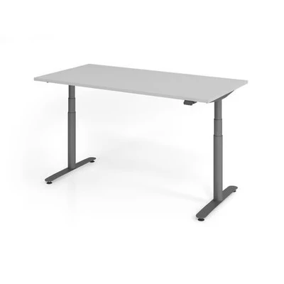 Afbeelding van XDLR 16 G 160x80 Bureau Elektrisch in hoogte verstelbaar Grijs 160 x 80 Tafelhoogte I