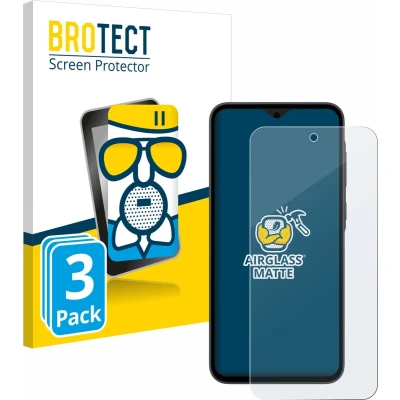 Afbeelding van BROTECT Screenprotector voor Samsung Galaxy A35 5G Folie Beschermfolie Beschermglas matte (3 Stuks)