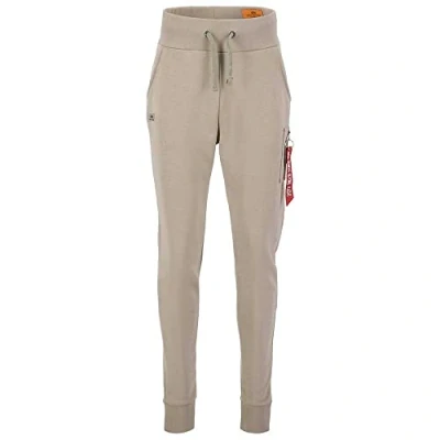 Afbeelding van Alpha Industries X Fit Slim Cargo Pant Heren Sweatbroek Vintage Sand