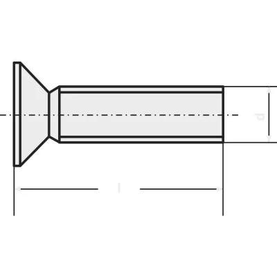 Afbeelding van TOOLCRAFT M3*10 D965 4.8 A2K 194635 Verzonken schroeven M3 10 mm Kruiskop Phillips DIN 965 Staal Verzinkt 100 stuk(s)