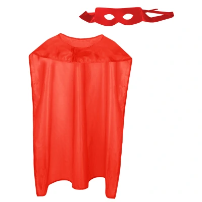 Afbeelding van Boland Set Hero Rood Volwassenen Unisex Superheld
