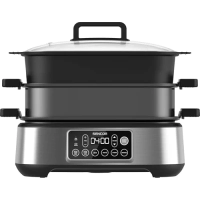 Afbeelding van Multifunctionele slowcooker en grill SPR 6300BK SENCOR