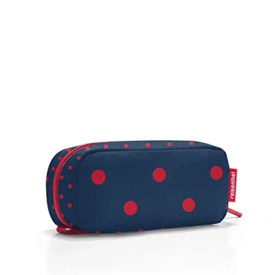 Afbeelding van reisenthel multicase kleurrijk en modern design, multi use etui ideaal voor cosmetica, school of werkbenodigdheden, Gemengde stippen rood, 1.5, Casual