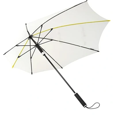 Afbeelding van Impliva stormparaplu STORMaxi handopening 100 cm wit