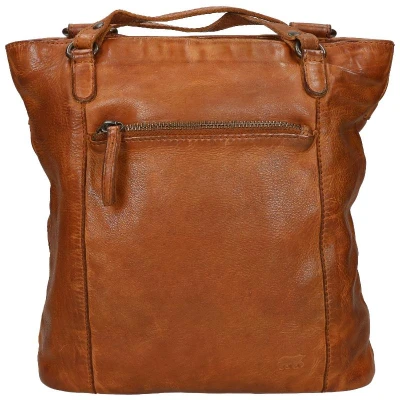 Afbeelding van Bear Design Cow Lavato Schoudertas cognac Damestas