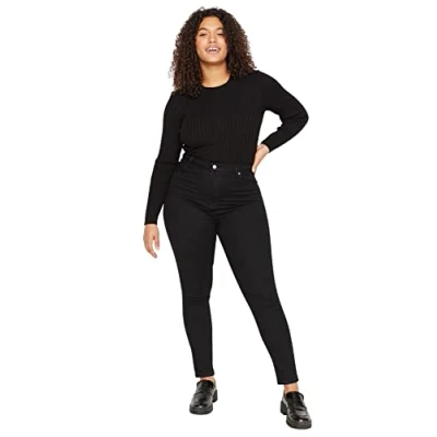Afbeelding van Trendyol TBBAW23CJ00061 Volwassenen Vrouwen Single pack Zwart 48