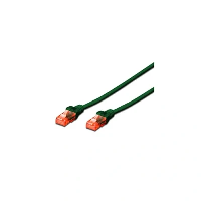 Afbeelding van Ewent EW 6U 050G CAT 6 U/UTP netwerkkabel, AWG 24/7, 2 x RJ45 stekker, 5 m, groen