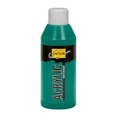 Afbeelding van KREUL 17063 Solo Goya Triton acrylverf fluoriserend roze, 750 ml flacon, snel en mat drogend, verf op waterbasis, studiokwaliteit, goede dekking hoog rendement