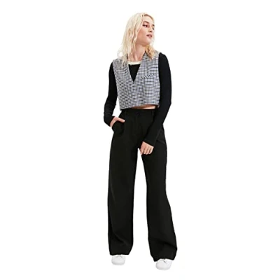 Afbeelding van Trendyol TWOAW21PL0076 Volwassenen Vrouwen Single pack Zwart 32